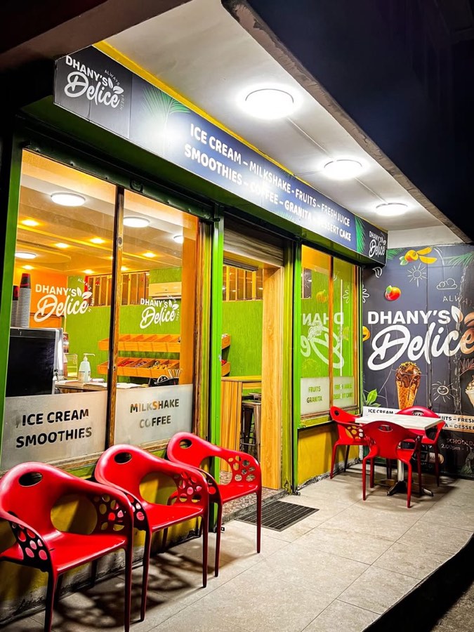 Dhany's Delice storefront in Vallée des Prêtres, Port Louis